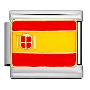 Spain Flag Charm