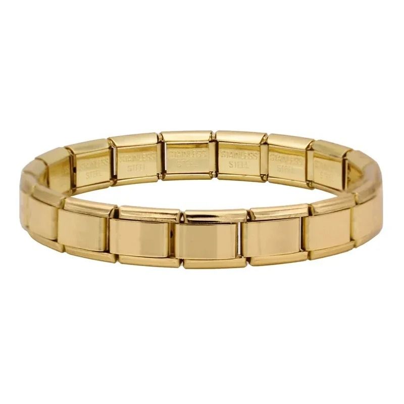 plain gold bracelet