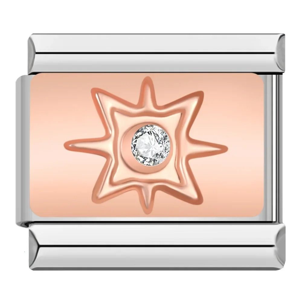 rose ice star charm
