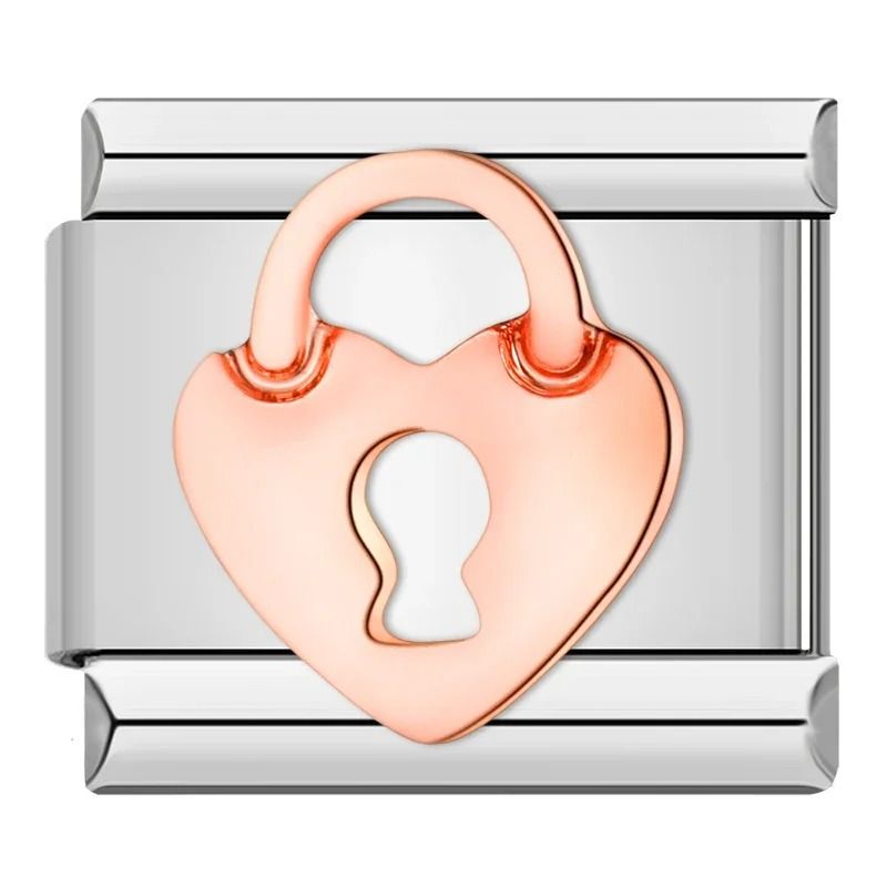 rose lock charm