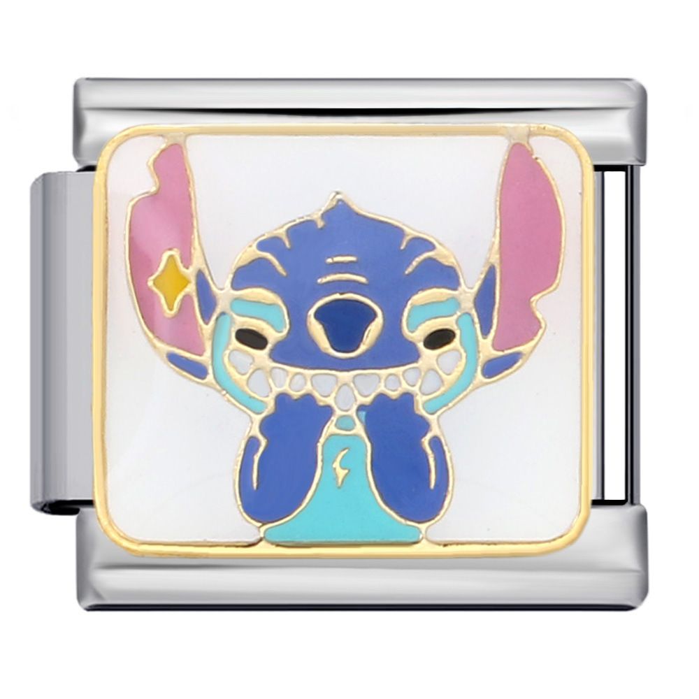 smiley stitch charms