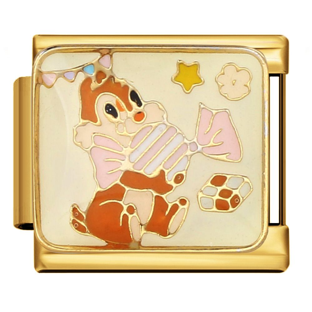 snow white chipmunk charm