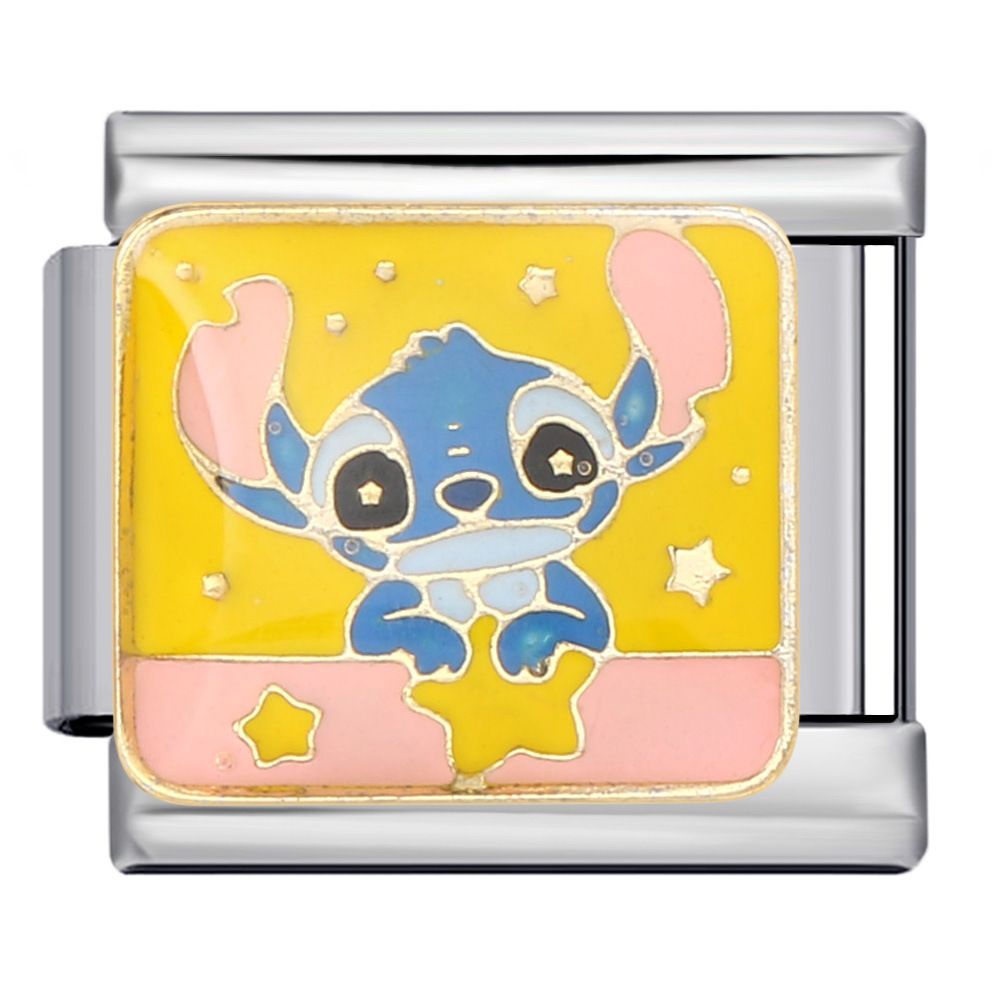 stitch and the star charm