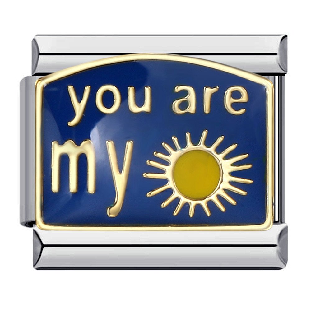 you are my sun charm