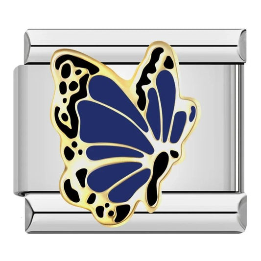 blue butterfly charm