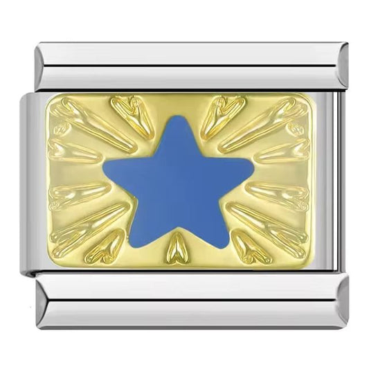 blue star charm