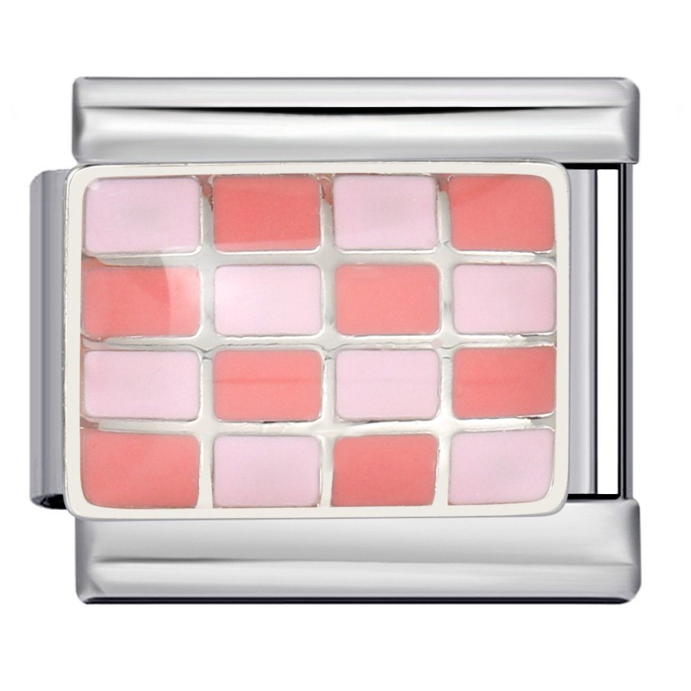 pink finish line charm