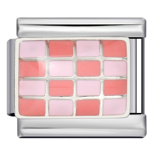 pink finish line charm