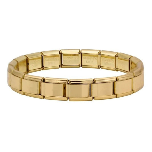 plain gold bracelet