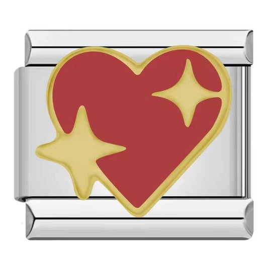 red heart charm