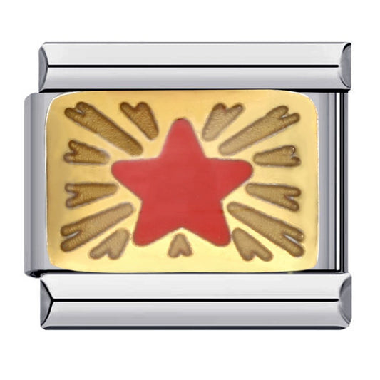 red star charm