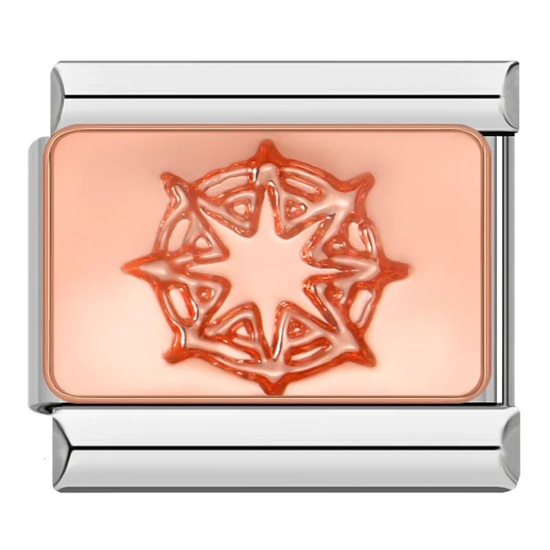 rose star charm