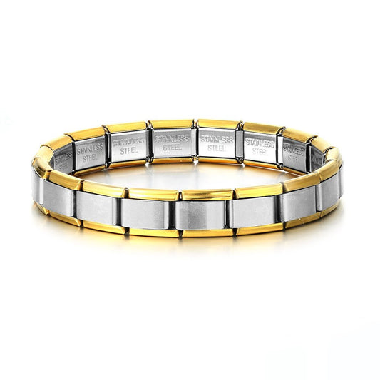 silver gold platted bracelet