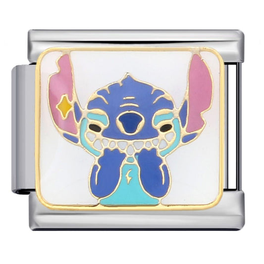 smiley stitch charms