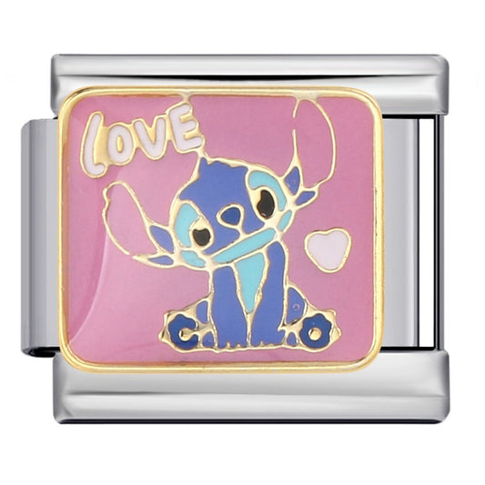 stitch love charm