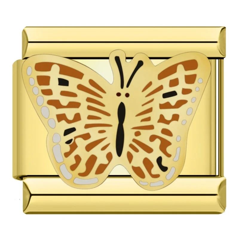 yellow butterfly charm