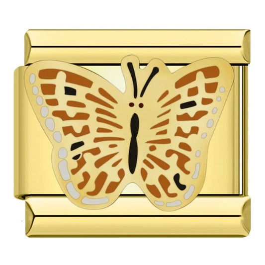 yellow butterfly charm