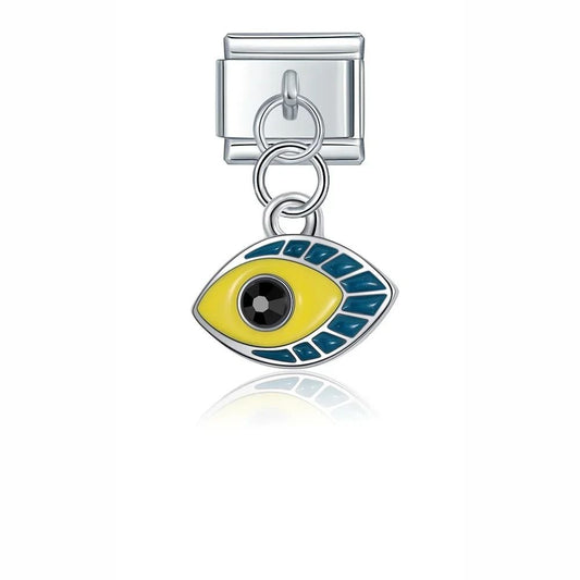 yellow eye charm